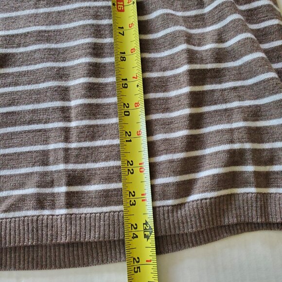 Pendleton Merino Wool Striped Turtle Neck XL - Picture 13 of 15